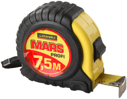 Рулетка Stayer MARS 7,5м х 25мм
