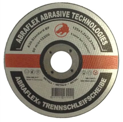 Диск отрезной по мет. 125х1,6х22 ABRAFLEX