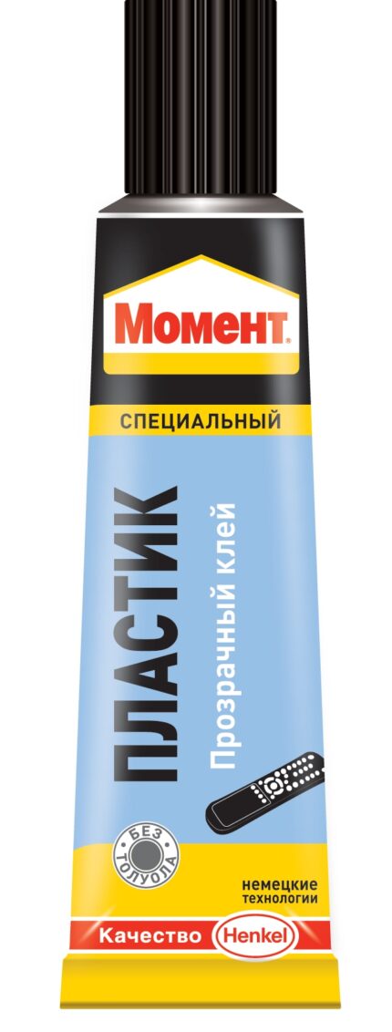 Клей Момент пластик 30 мл
