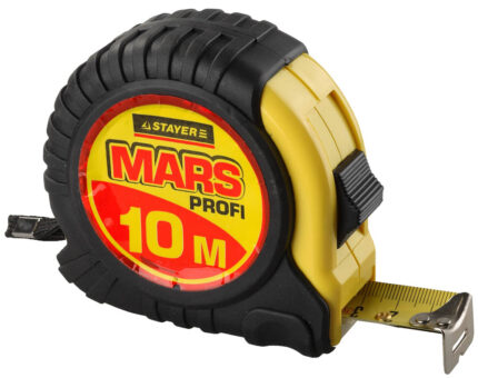 Рулетка Stayer MARS 10м х 25мм