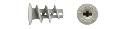 Дюбель для г/к DRIVA нейлон 15х23 (500шт) Нижн