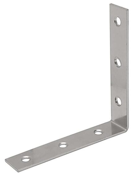 Крепежный уголок узкий 120/125х120/125х20х4мм