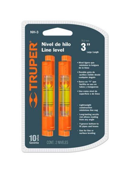 Уровень 7 см TRUPER 17058 (для шнурки)