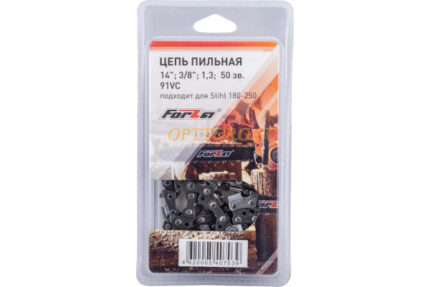 Цепь пильная 14 3/8 1,3 50зв. 91VC Stihl 180-250 БЛИСТЕР