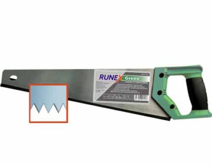 Ножовка по сырой древесине 500мм "Runex Green" 577442