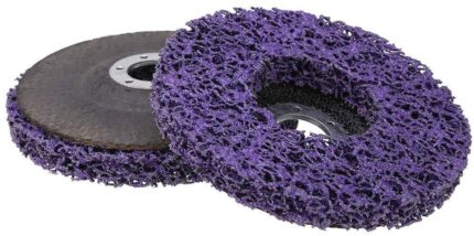 Круг нейлоновый для удаления краски и ржавчины PURPLE 125 мм