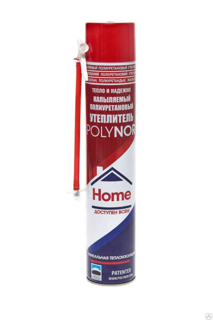 Утеплитель напыляемый ППУ POLYNOR HOME