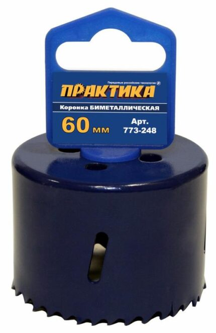 Коронка биметаллическая 60мм 773-248/72460