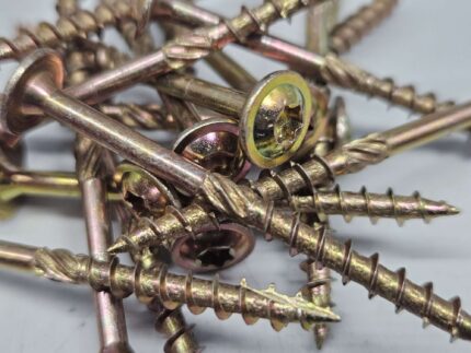 Саморез конструкционный по дереву с прессшайбой Т 40-10х400 (10) 1кг=8шт