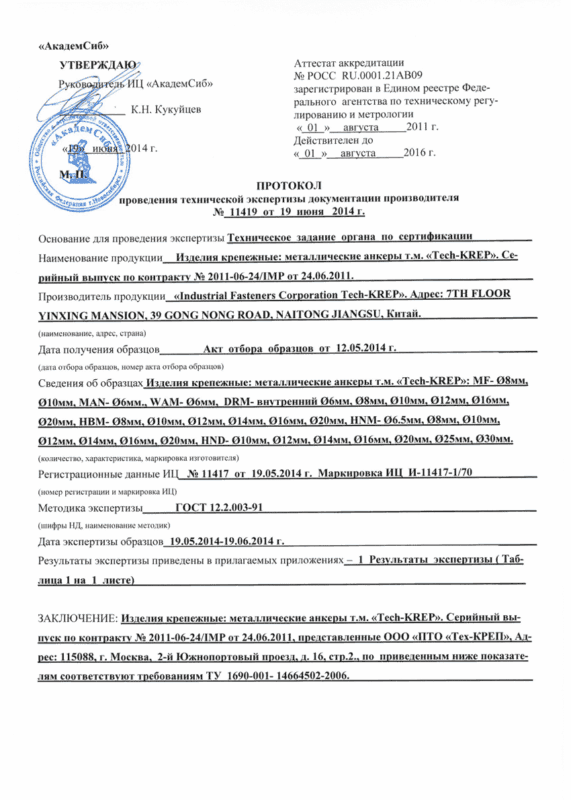 анкерный крепеж