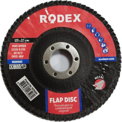 Лепестковый Шлифовальный круг 125 мм #60 Rodex
